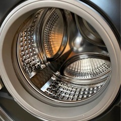 最安値【展示品】2025年製ニトリ　10kgドラム式洗濯乾燥機ND100KL1BK 配達無料！の画像