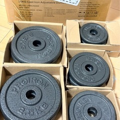  ダンベルプレート•バーベルセット 30kgの画像