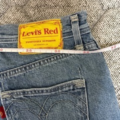Levi’sRed  リーバイス　ワイドレッグデニム　27インチの画像