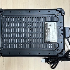 山善 極のたこ焼き器 24穴 1200W 着脱式プレート フッ素コーティング YOG-K240(B)の画像