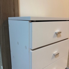  ドレッサー　収納棚　可動式の画像