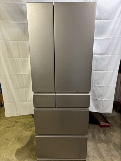 【12ヶ月保証】【展示品】【美品】Panasonic6ドア冷蔵庫 NR-F55HY2 2025年551L