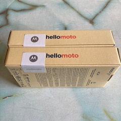 motorola moto g05 フレッシュラベンダーとミスティブルー2台セットの画像