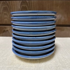 昭和レトロ小皿 13.5cm 10個の画像