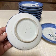 昭和レトロ小皿 13.5cm 10個の画像
