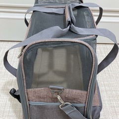 ペット用キャリーバッグ　折りたたみ可の画像