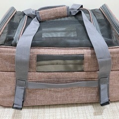 ペット用キャリーバッグ　折りたたみ可の画像