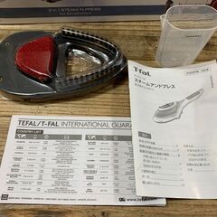 T-fal  ティファール ハンディガーメントスチーマー 2in1スチームアンドプレス DV8610J1 動作確認済の画像
