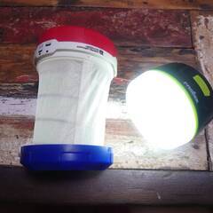 DOD ポップアップ 2WAY LEDランタン&FOGEEK　USB充電式ランタンの画像