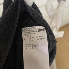 ユニクロ　ニットパンツの画像
