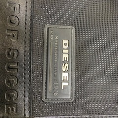 美品DIESEL ディーゼル ショルダーバッグ メッセンジャーバッグ ブラックの画像