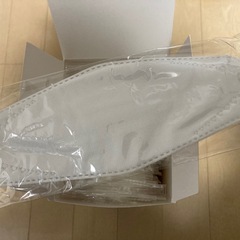 マスク　42枚入 個包装　箱無 ホワイト 3D立体構造マスク　ntsg高性能の画像