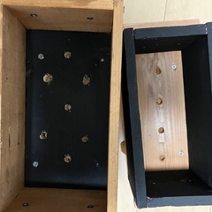 ハンドメイド品　ウッドプランター
の画像
