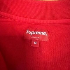 【美品】Supreme 18SS Corner Arc L/S ポロシャツ Mの画像