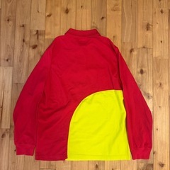 【美品】Supreme 18SS Corner Arc L/S ポロシャツ Mの画像