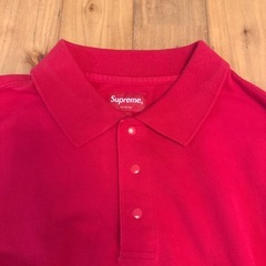 【美品】Supreme 18SS Corner Arc L/S ポロシャツ Mの画像