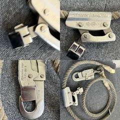 中古品安全帯まとめ　FUJI　DENKO MARAEL 　ツヨロン　6点セットの画像