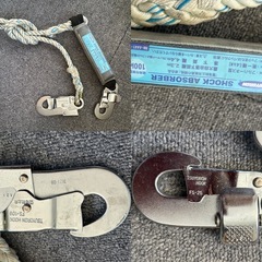 中古品安全帯まとめ　FUJI　DENKO MARAEL 　ツヨロン　6点セットの画像