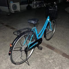 26インチ自転車　LEDオートライト　　　　防犯登録解除済みの画像