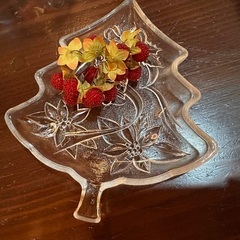 クリスマスツリー🎄プレートの画像