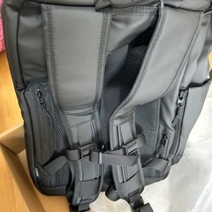 リュック 防水 33L 17インチPC大容量 ブラック 通勤 通学 ビジネスの画像