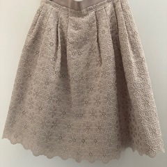 美品　ANAYI 膝丈スカート クリーニング済の画像