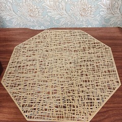 お皿とランチョンマット
の画像