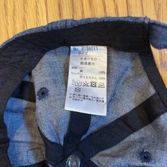 刺繍付キャップ 52〜54、48〜50の画像