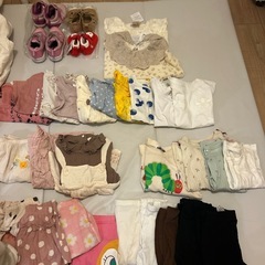 
子供服　靴　帽子　上着　80 90  100の画像