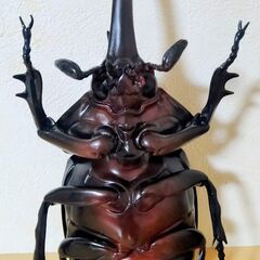 カブトムシ　昆虫　MEGA　フィギュアの画像