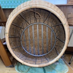 籐の椅子の画像