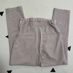 エンジェリーベ　ストレッチジョーゼットテーパード　マタニティパンツの画像