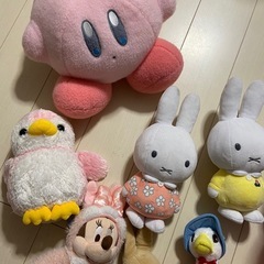 (美品）ぬいぐるみ　9点セットの画像