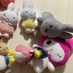 (美品）ぬいぐるみ　9点セットの画像
