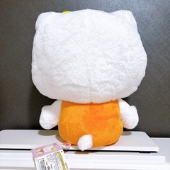 【新品・超Big約40cm】ハローキティぬいぐるみの画像