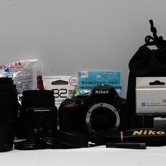 ⭐Nikon D5600 美品⭐Wレンズキット⭐一眼レフ 初心者 Wi-Fiの画像