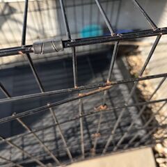 折り畳みペットゲージの画像