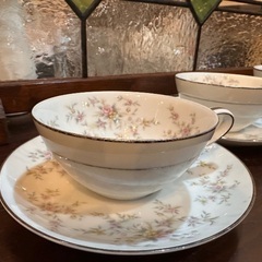 オールドノリタケ　ティーカップ4脚の画像