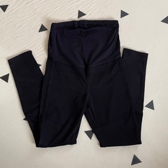 ウルトラストレッチマタニティレギンスパンツ　黒　Mサイズの画像