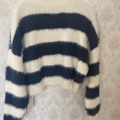 GRL フリー 未使用 ボーダトップスの画像