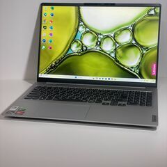 ★美品★ Lenovo ideapad 5Pro Slim Ryzen5-5600H GPU搭載 ノートPC ゲーミングPCの画像
