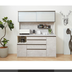 パモウナ　キッチンボード　140cm セラミカライトの画像