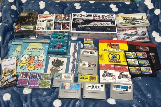 おもちゃ　バラ売り対応可能　プラモデル　スーパーファミコンソフト　キャラクターグッズなど