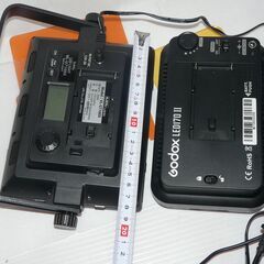 配達先決定🚚　無料配達します🚚ライブ配信・商品撮影に💖美品💖定価５万円💖LEDライト デーライト💖２個セット💖の画像