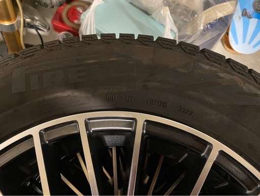 【美品4本】ピレリ スタッドレス 205/60R16 ホイール付 VW T-CROSS使用