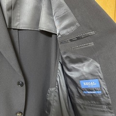 REGAL  ネイビー　スーツ上下パンツ2枚付きの画像