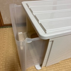 衣装ケース　引き出し式の画像