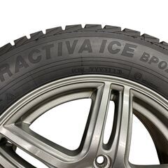 WAREN 15インチ ホイール 5穴 PRACTIVA ICE BP02 スタッドレスタイヤ 4本セット 基本引き取り限定 神奈川県横須賀市の画像