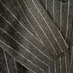 チェスターコート グレーの画像