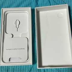 iPhoneの空箱の画像